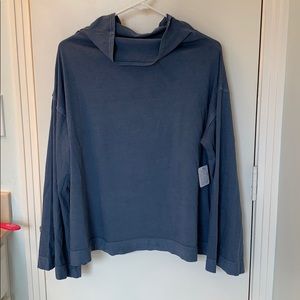TAGS STILL ON. free people cowl neck long sleeve